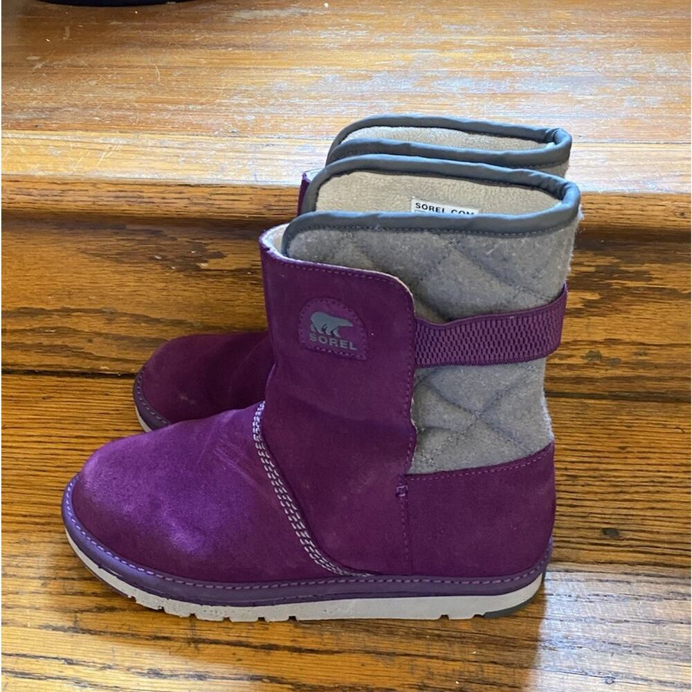 Sorel Newbie Short Purple Women’s 6M Winter Snow